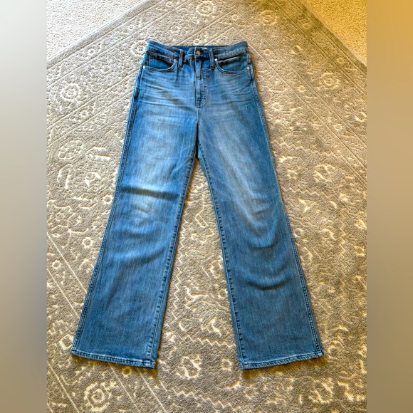 Madewell High Rise Sz 30 Flare Jeans EUC - Picture 3 of 14